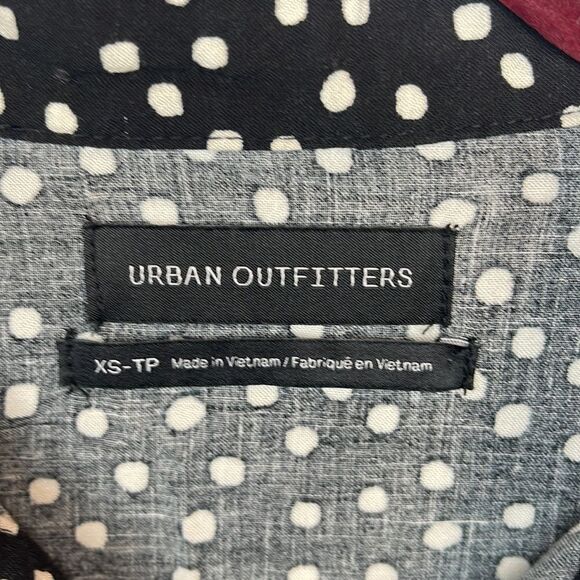 Urban Outfitters Polka Dot Button Down Shirt Dress - Picture 4 of 6